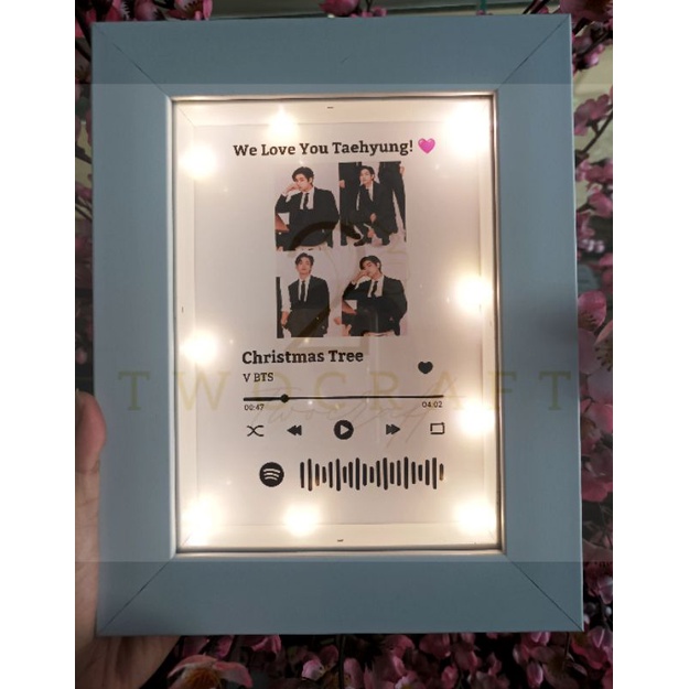Craft Frame // Music Frame // Custom // Pigura // Figura // Gift Box // BTS // BTS Foto // BTS Frame