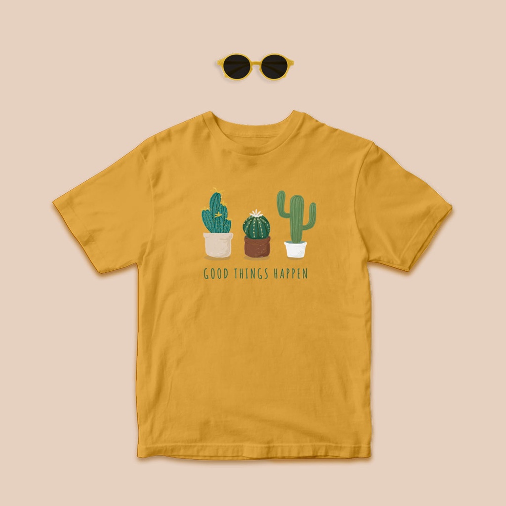 Heykenes Kaos Anak Cactus Cotton 30s