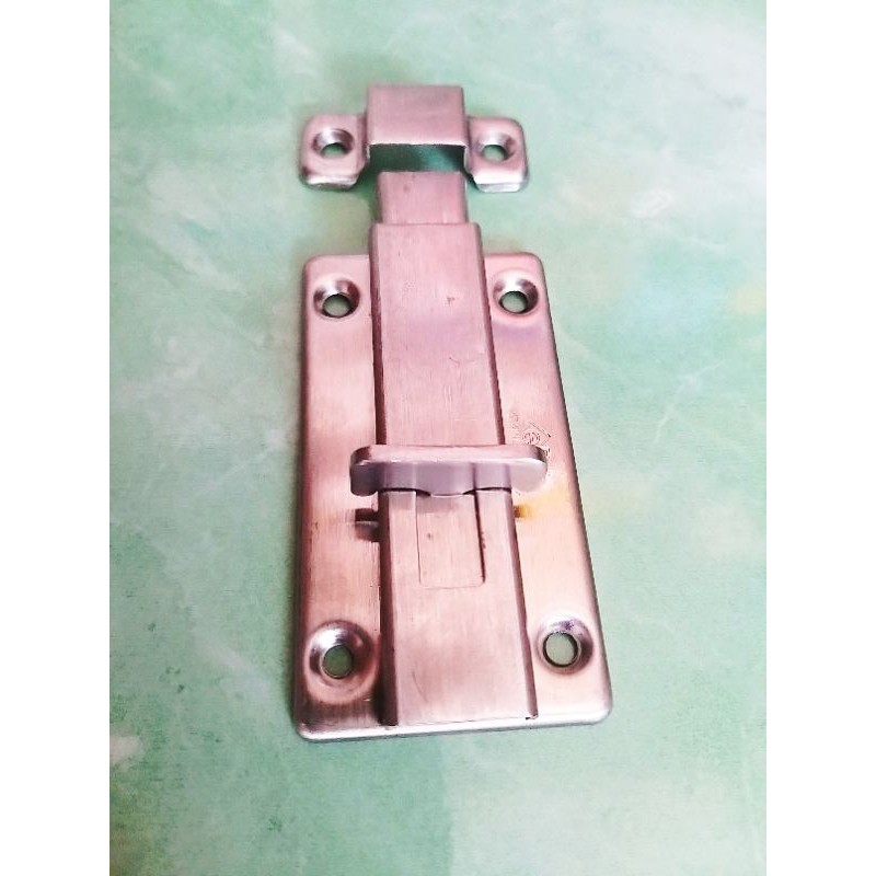 Grendel/Slot Pintu lurus  Kotak stainless 3 in/grendel pintu