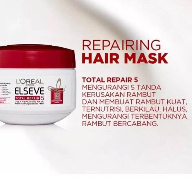 Loreal elseve masker rambut 200ml