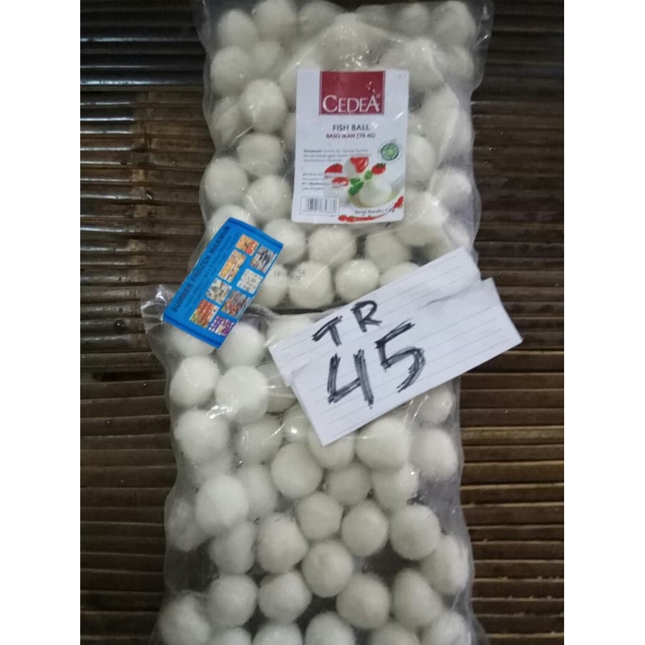 

bakso ikan tr 45 1kg cedea sumber frozen makmur