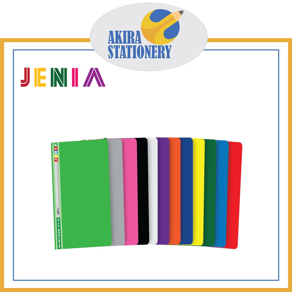 

Map Business File Folio JENIA Polos / Bisnis File Acco Plastik F4 Warna Pak / Bussines File ( 12 PCS )