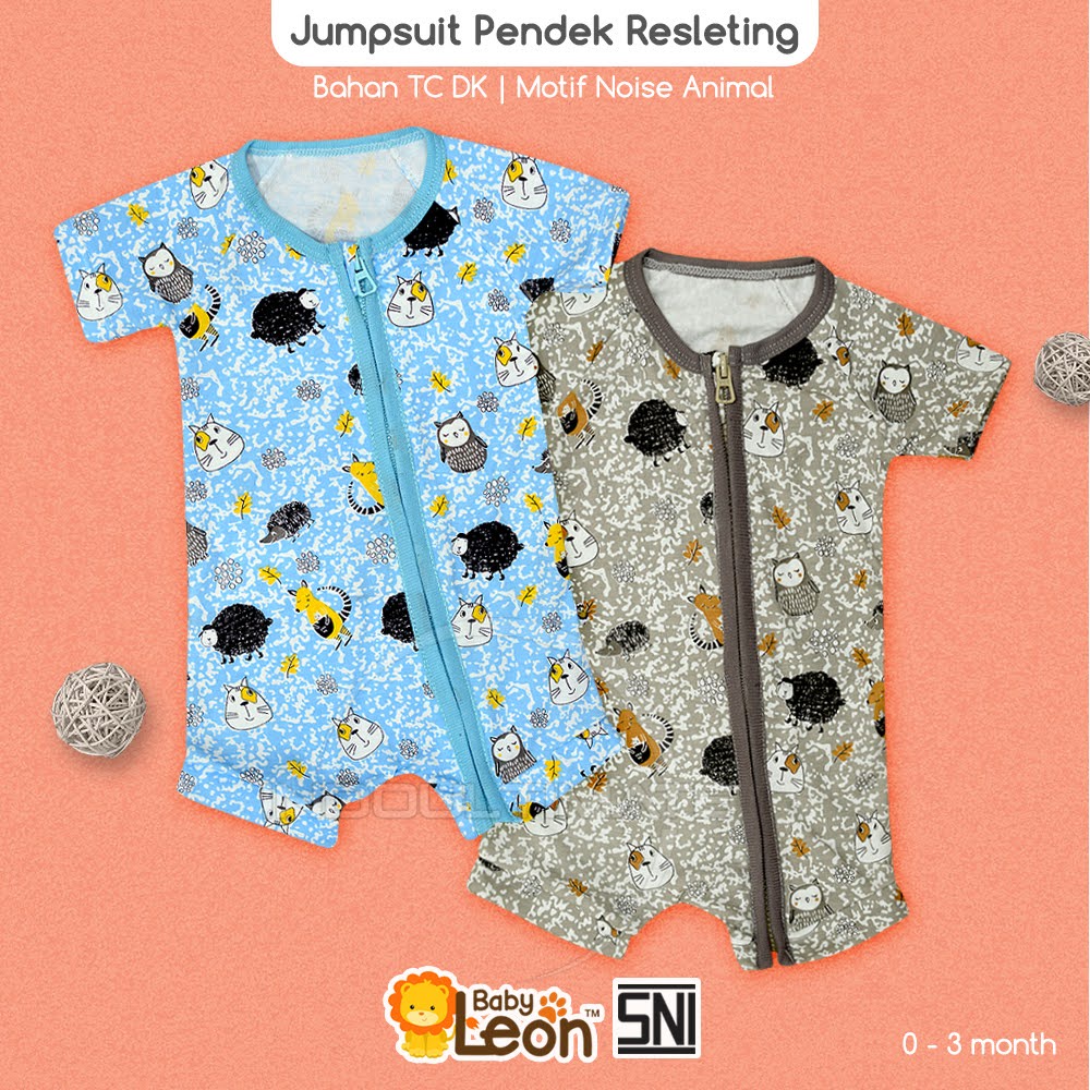 ANIMAL SERIES BABY LEON Perlengkapan Bayi Baru Lahir Newborn Jumper Jumsuit Jumpsuit Bayi Pakaian Bayi Celana Bayi Kaos Bayi Setelan Baju Bayi Topi Bayi Sarung Tangan Bayi Sarung Kaki Bayi DS-