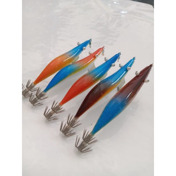 Udang kayu UMPAN PANCING CUMI/egi handmade