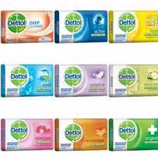 DETTOL Sabun Mandi Batang / Bar Soap 60 gram - Random