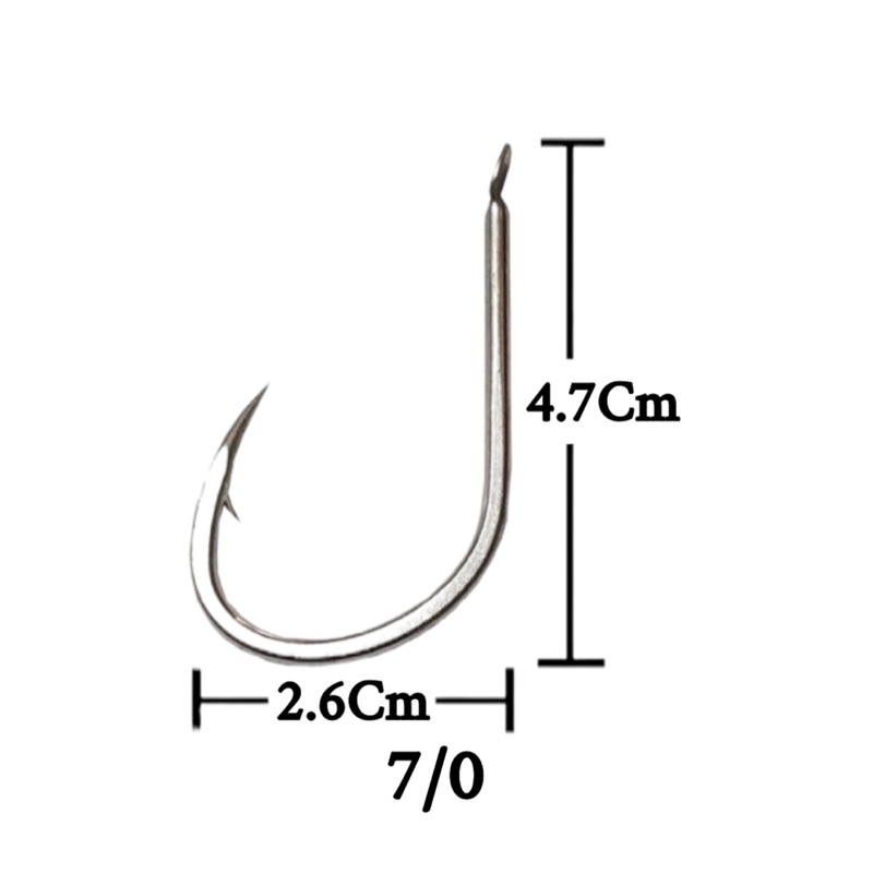 Slow jigging power hook SJ63 flat mirip suteki 1 box isi 50pcs