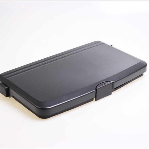 TRAVEL DINING TRAY Flip Tray Table Meja makan minum dalam Mobil Mobil Polos Hitam High Quality