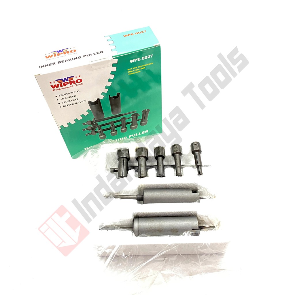 WIPRO WPE-0027 Bearing Puller Set 5 pcs - Treker Lepas Bearing Dissambler