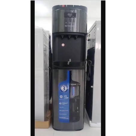 GEA Dispenser Galon Bawah STAR UV Light UV-C 3 Kran Hot Cool Normal