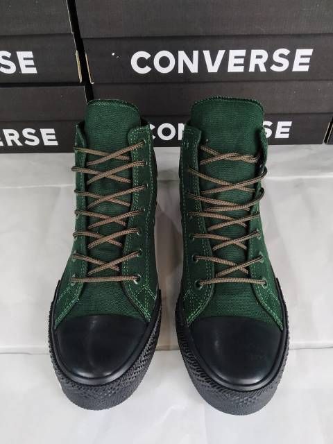 Sepatu Pria Boots Converse Chuck Taylor 70s Hight Hijau Army / tinggi Premium