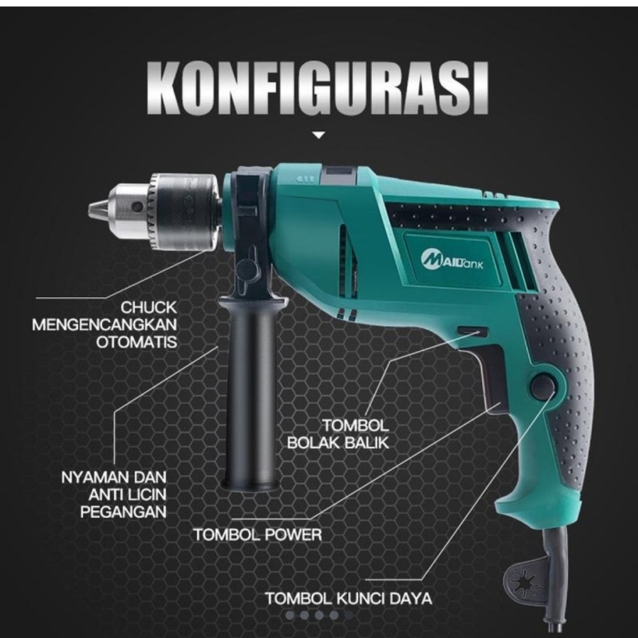 Mesin bor 13 mm berkualitas mailtank sh 09