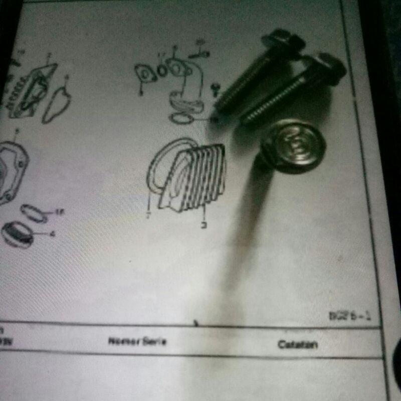 baut karburator honda win 100 astrea grand prima star original