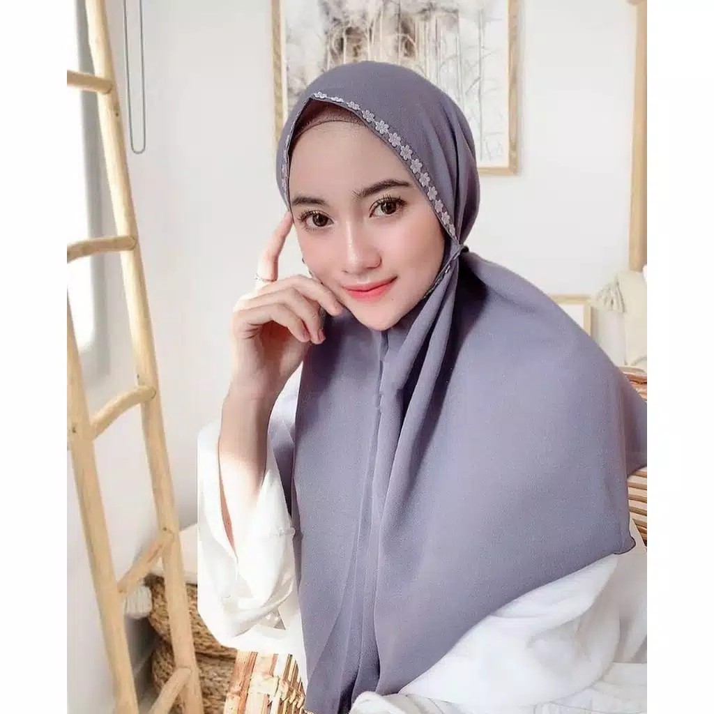 HIJAB INSTAN AGNES BERGO / KERUDUNG BERGO MELATI