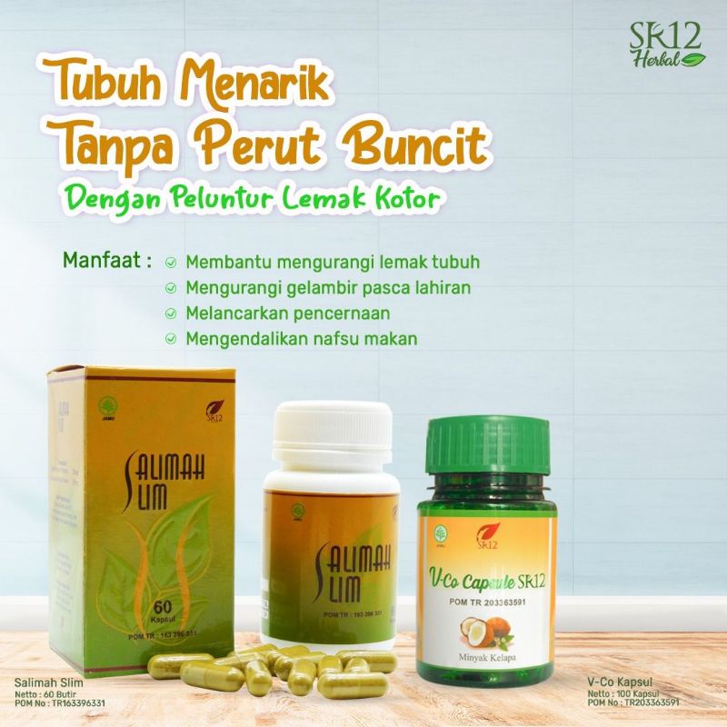 Obat Diet - Pelangsing Herbal - Penurun Berat Badan - Pembakar Lemak - Pembakar Lemak Perut - Pembakar Lemak Perut Buncit - Pembakar Lemak Tubuh - Paket Pelakor SR12