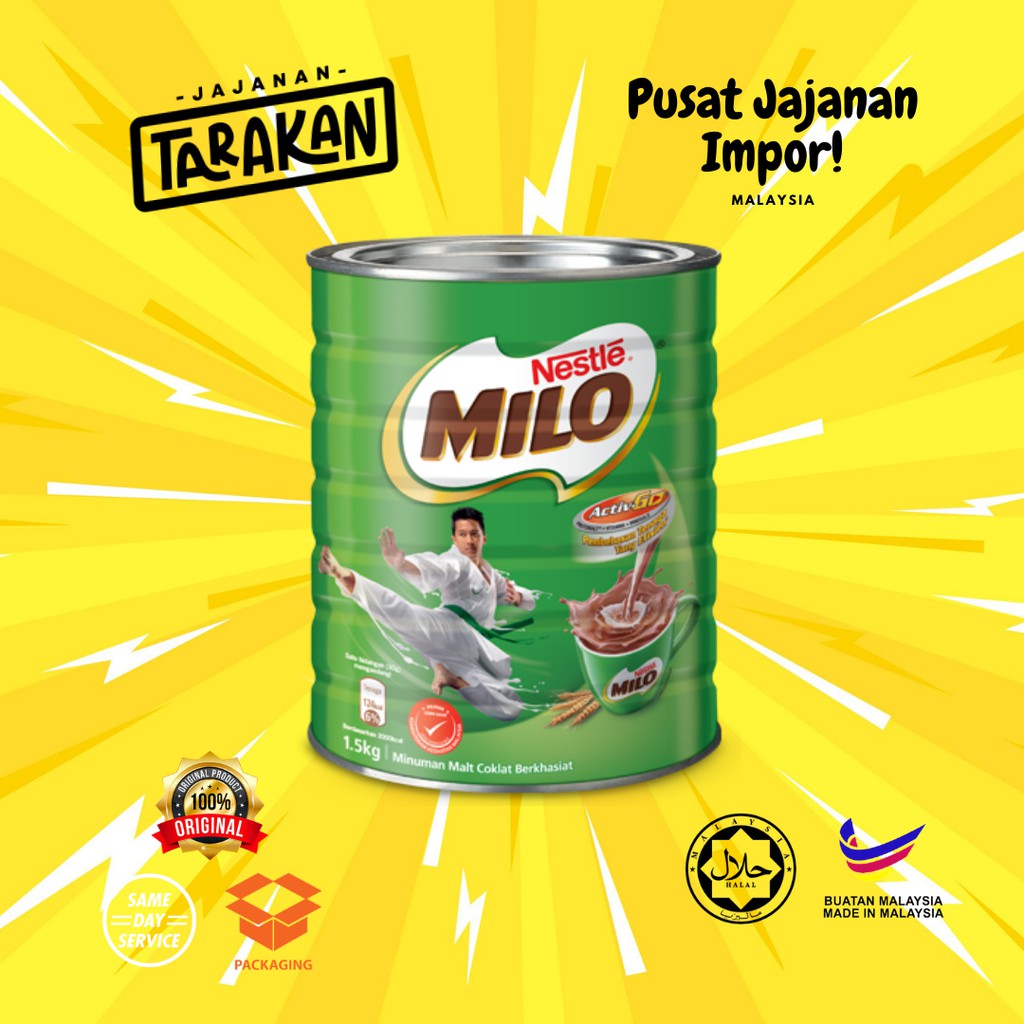 Milo Kaleng 1.5kg Malaysia