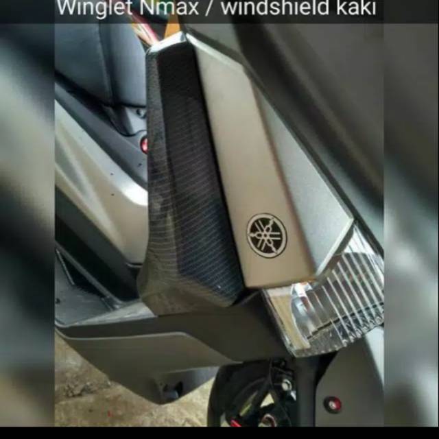 Winglet side skirt Yamaha Nmax N max carbon winglet samping carbon Nmax winglet kaki Nmax sirip Nmax
