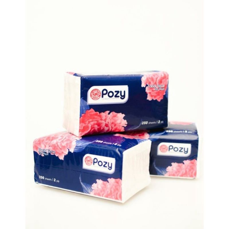 Tissue Facial Pozy 250 sheets original murah