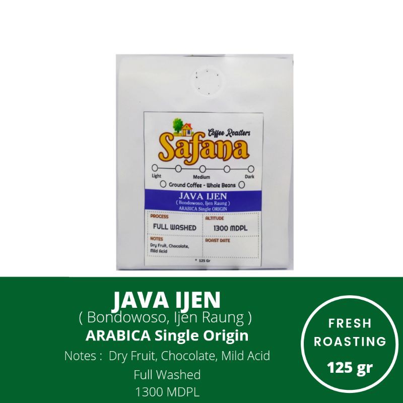 

Kopi Java Ijen Arabica Single Origin Fresh Roasting Coffee 125gr