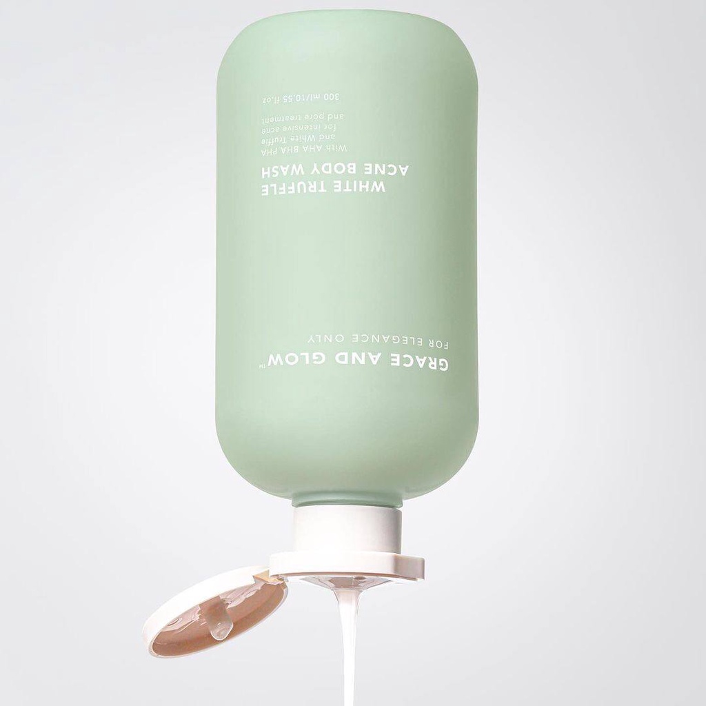 Grace and Glow White Truffle Acne Body Wash