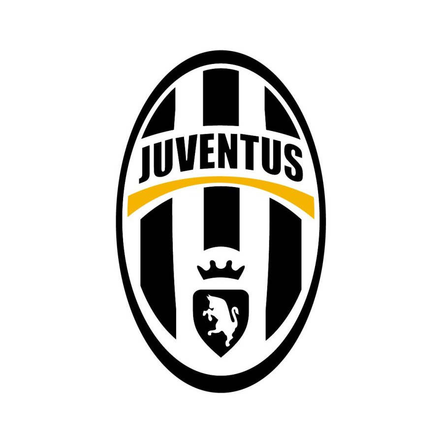 

Stiker Logo Club Juventus Italia bahan vinyl