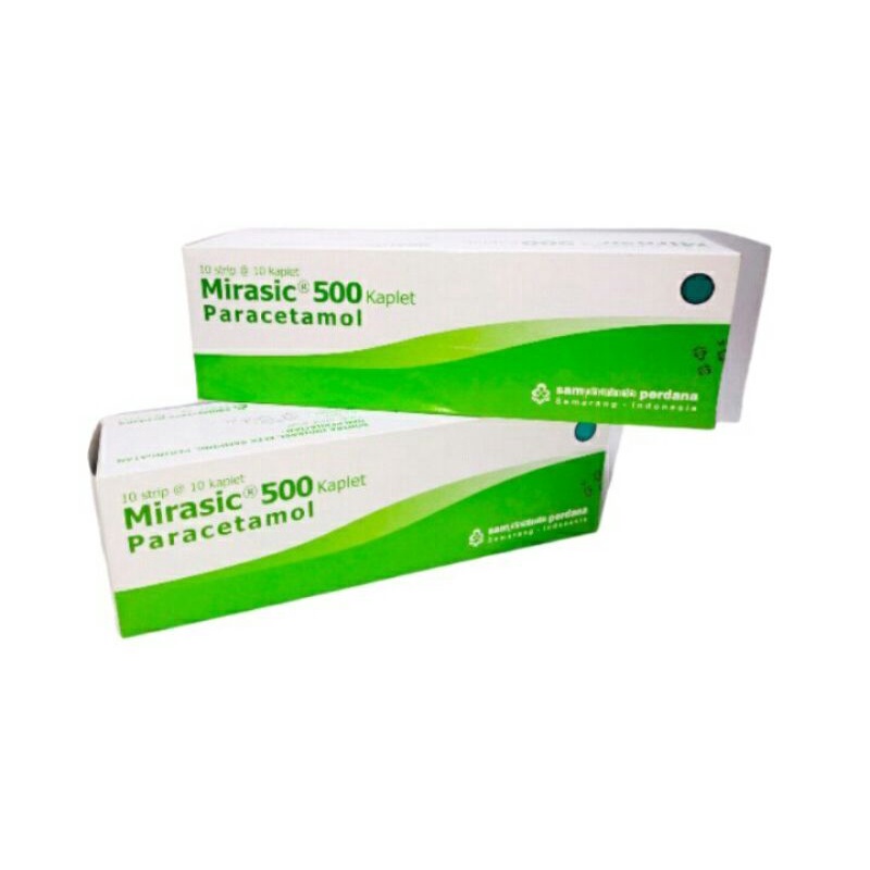 MIRASIC Paracetamol 500 mg Sampharindo