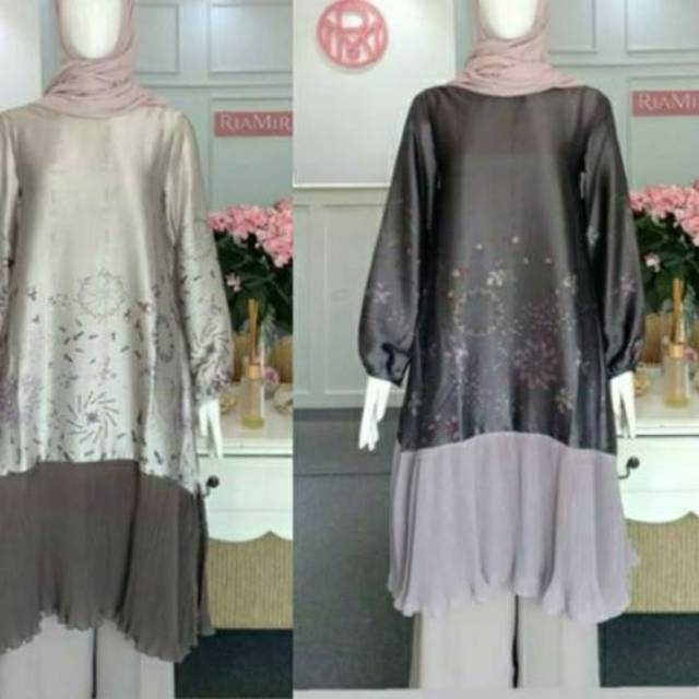 SALE 70% Selasih top / andaliman tunic plura ria Miranda / atasan muslim