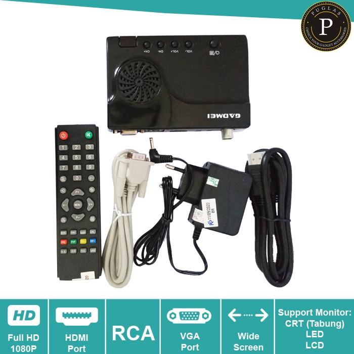 Tv Card | Tv Tuner / Tv Tunner Gadmei 5830 Hdmi Vga For Monitor Crt / Led / Lcd