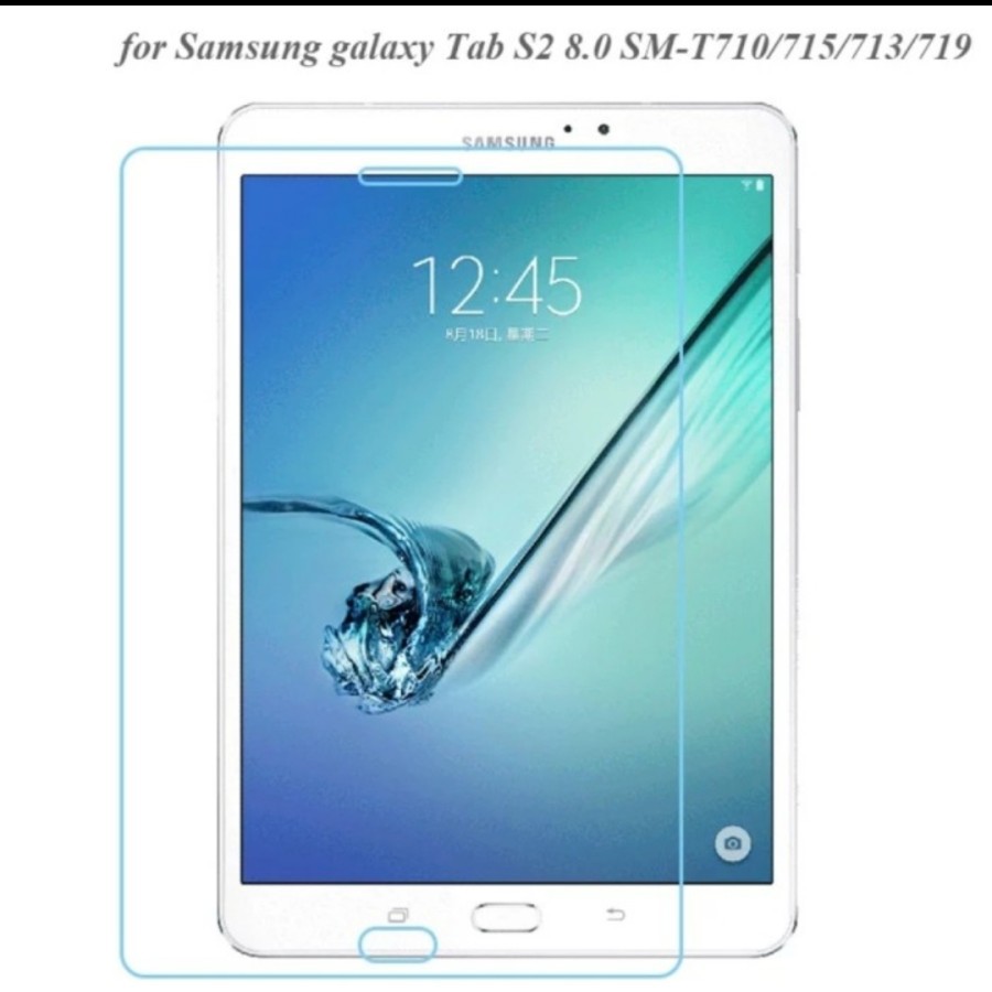 Samsung Galaxy Tab S2 8.0 Inch T715 Tempered Glass Anti Gores kaca