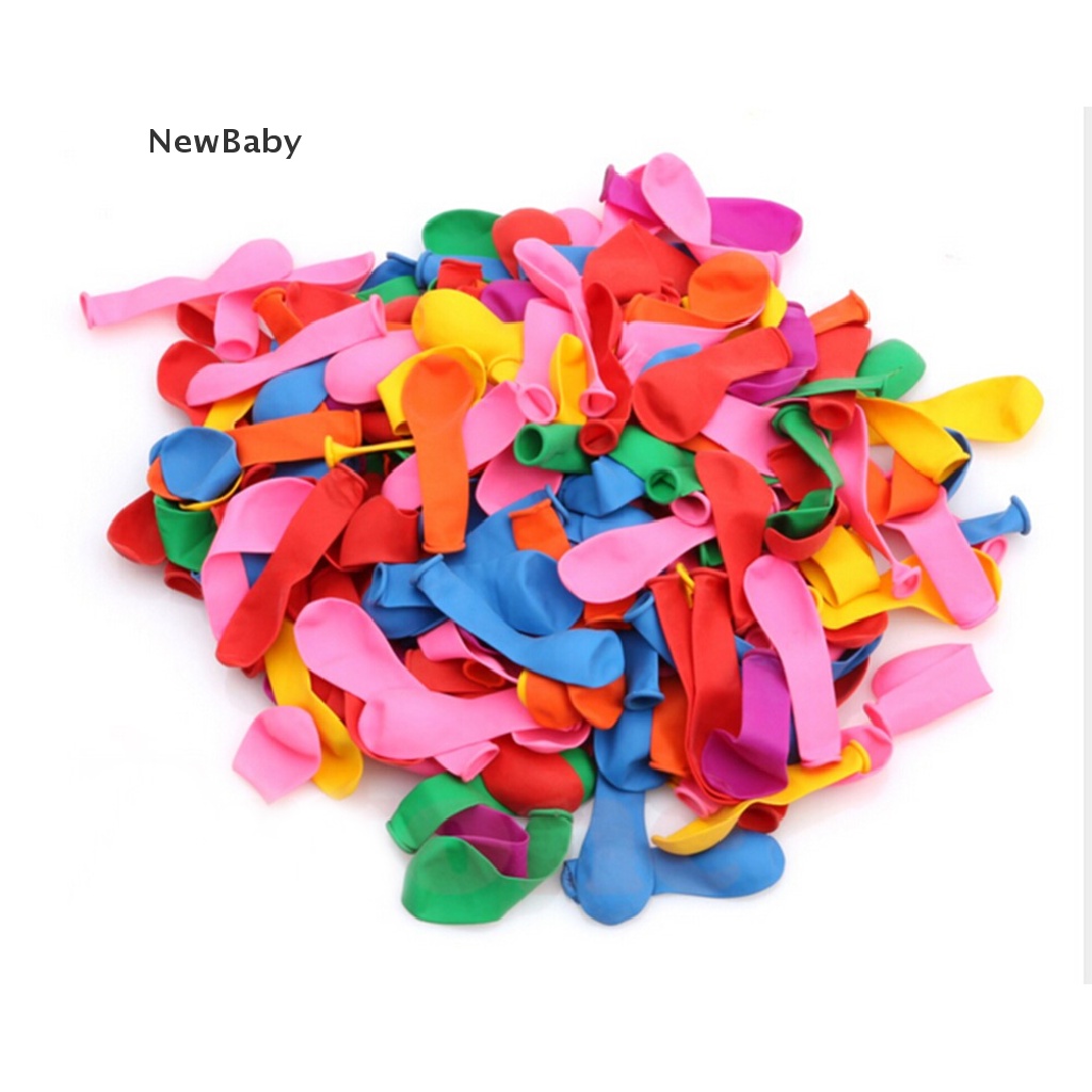 500pcs / Set Bom Balon Air Warna-Warni Untuk Pesta