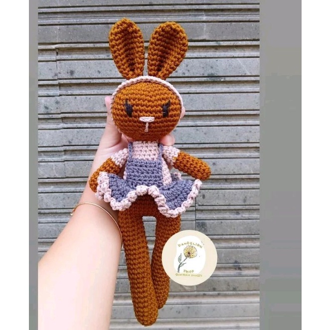 Bunny Doll / Boneka Rajut / Kado Bayi / Boneka Bayi