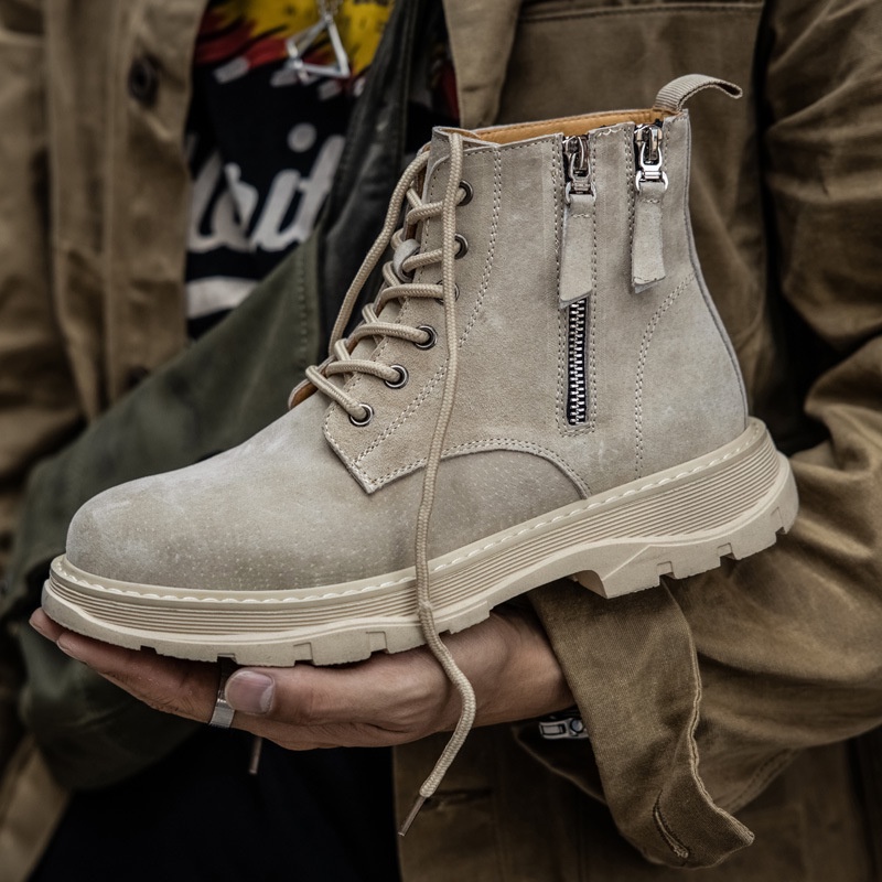 Sepatu Martin Boot Dr. Martens Sepatu Pria 2021     Tinggi Liar Terbaik Tinggi Meningkatkan Sepatu I