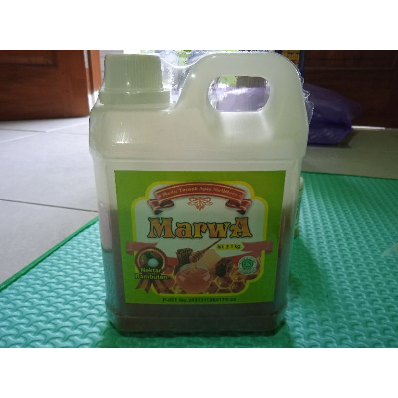 

Madu Asli Marwa Nektar Rambutan Al ghuroba'