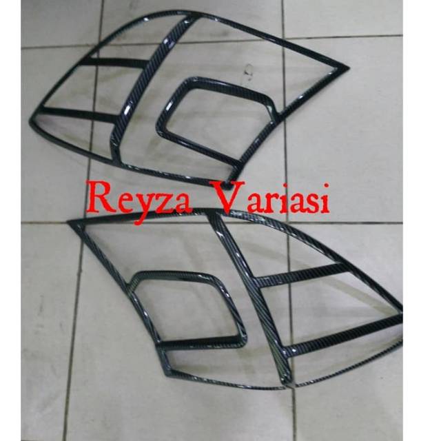 Garnish / List Lampu Belakang All New Brio 2019 Carbon