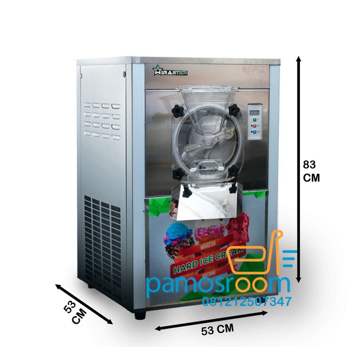 Mesin Es Krim Ice Cream Wirastar WIR 128Y Hard Ice Cream Maker