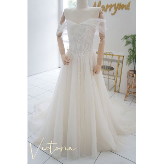 wedding gown gaun pengantin sewa - victoria
