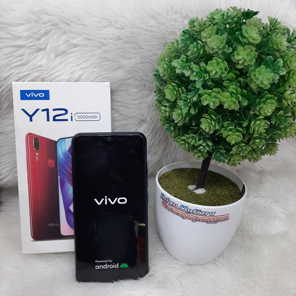 Vivo Y12i SNAPDRAGON Ram 3GB Rom 32GB Garansi Resmi(SECOND)