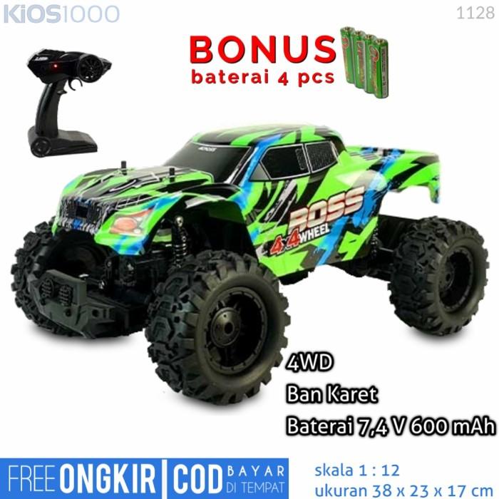 Mobil Remote Kontrol Off Road 4 Wd Besar Rc Car Mainan Remot Control