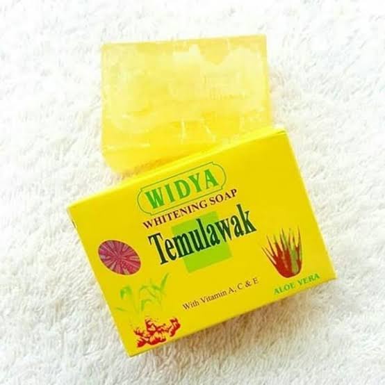 TEMULAWAK WIDYA WHITENING SOAP HOLO ORIGINAL / Sabun Widya Temulawak Whitening Soap Vitamin A C &amp; E