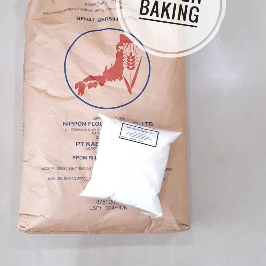 

YU7♜ TEPUNG TERIGU JEPANG KOTOBUKI (PROTEIN RENDAH) 1kg Bagus Dipakai