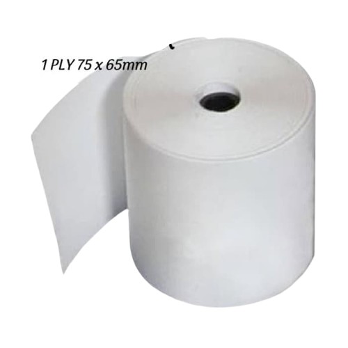 Kertas Struk 1 Ply 75 x 65 cm / Kertas Thermal Ukuran 75 x 65 cm