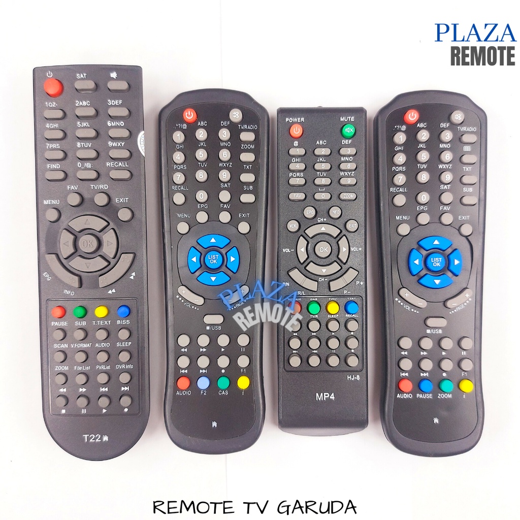REMOTE MATRIX MULTIFUNGSI DIGITAL MPEG2 MPEG4 GARUDA BURGER GARUDA PROLINK TURBO