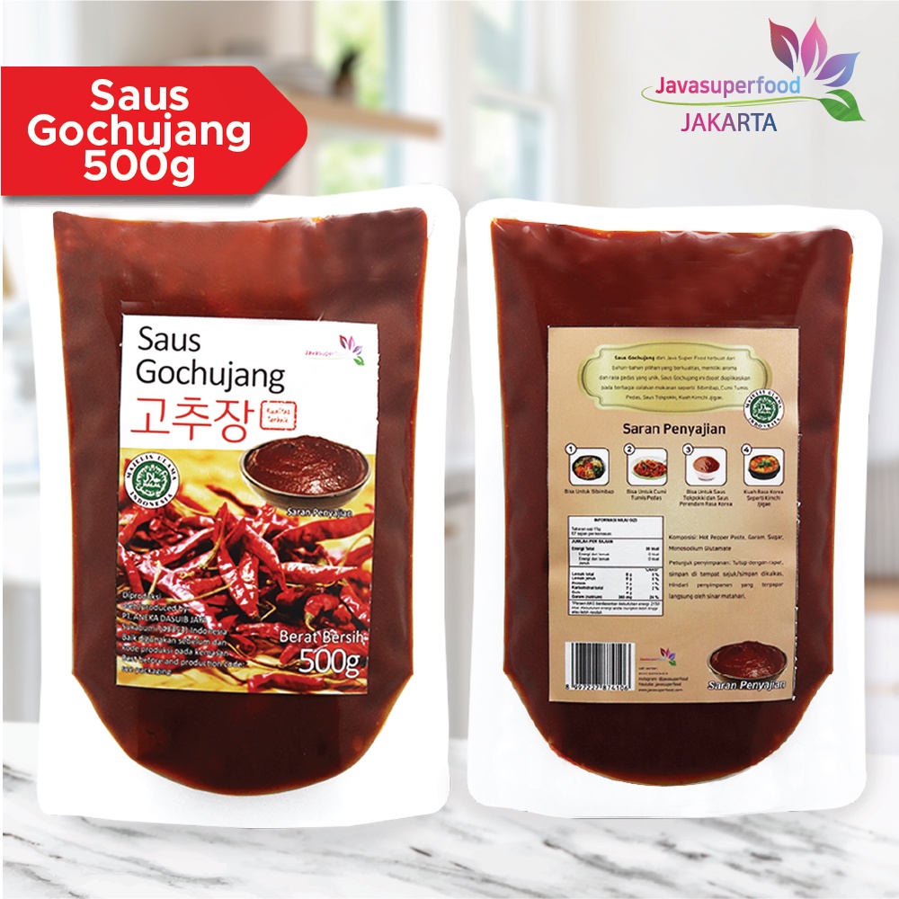 Saus Gochujang 500g / Gochujang Rasa Asli Korea/Sauce Sambel Pasta/Chili Paste 500g {HALAL}