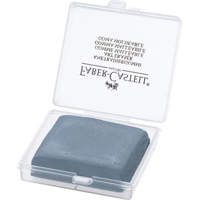

Unik Faber Castell Kneadable eraser grey in plastic box Knetgummiradierer Limited