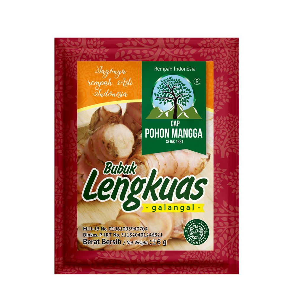 

Bubuk Lengkuas-Cap POHON MANGGA