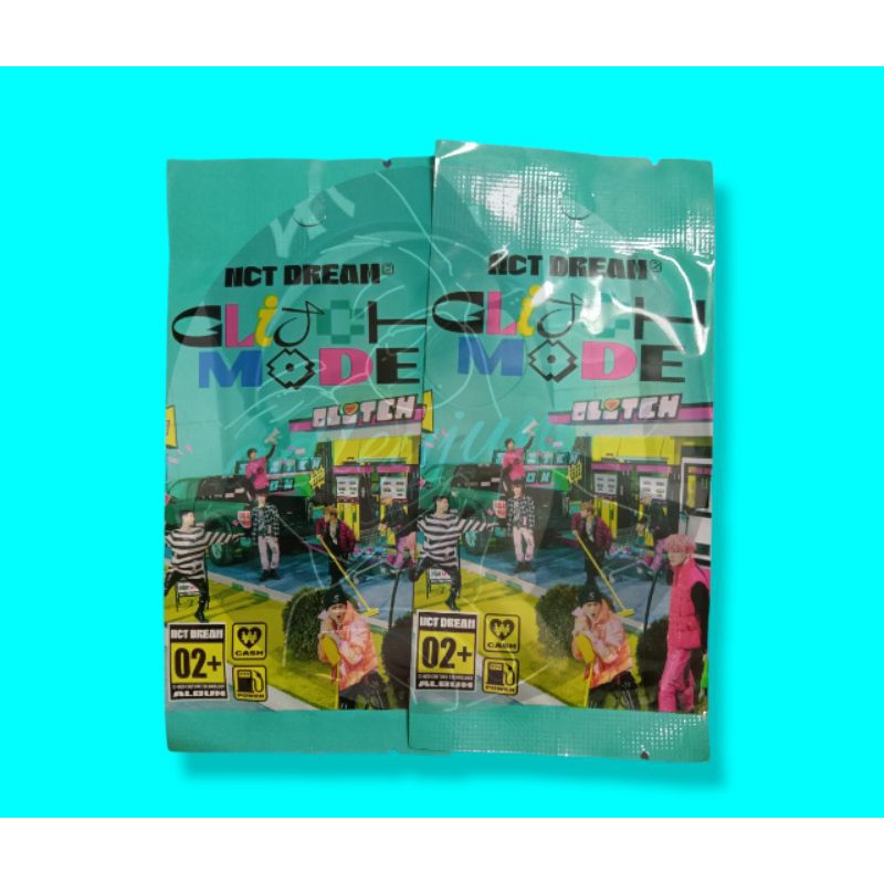 Nct dream md glitch mode glimo trading card tc ver b sealed