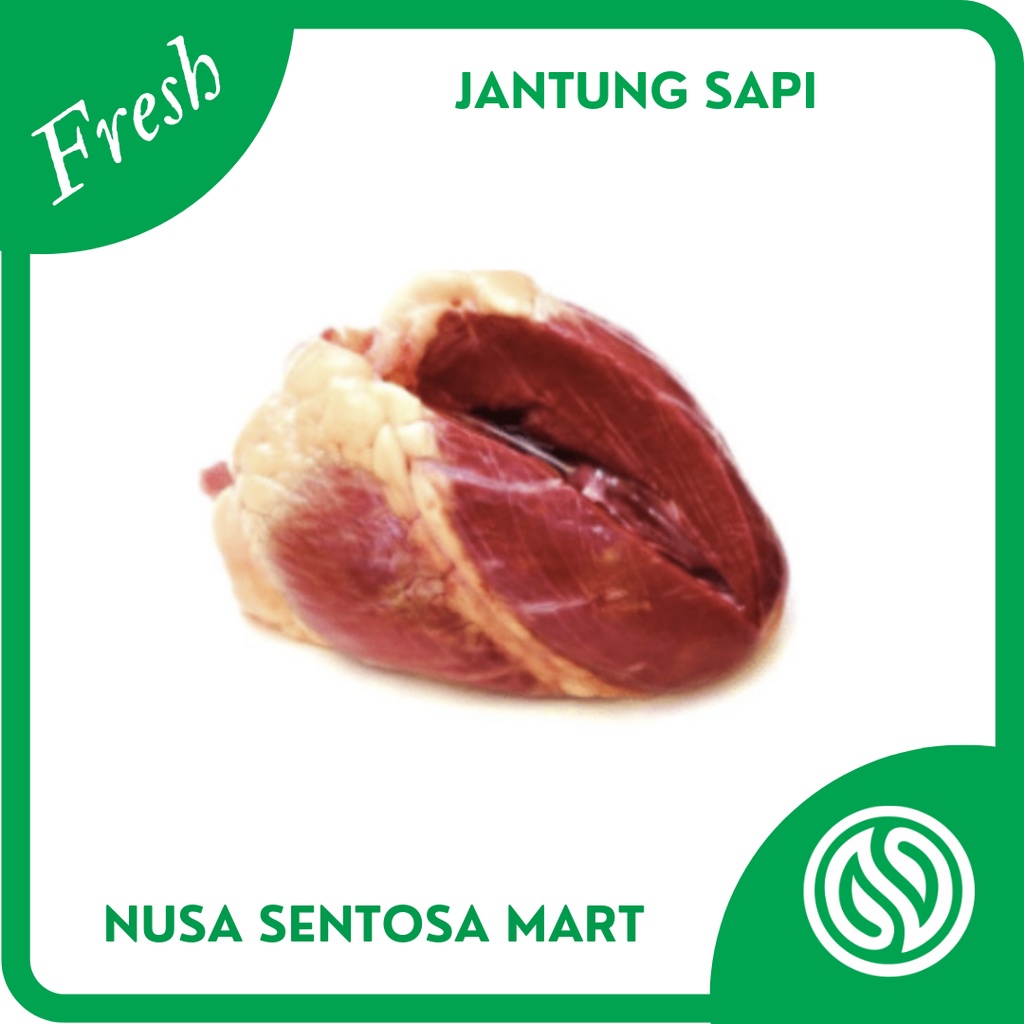 

Jantung Sapi Segar - 500g