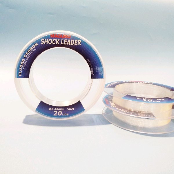 Senar Maguro Shock Leader 0.40 mm 20 Lb Fluorocarbon