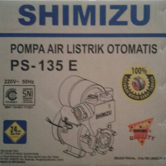 Shimizu Pompa Air Otomatis  PS 135 E