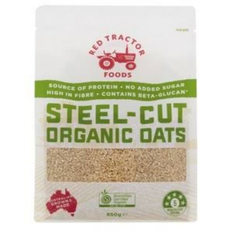 

RED TRACTOR STEEL CUT ORGANIC OATS 850GR