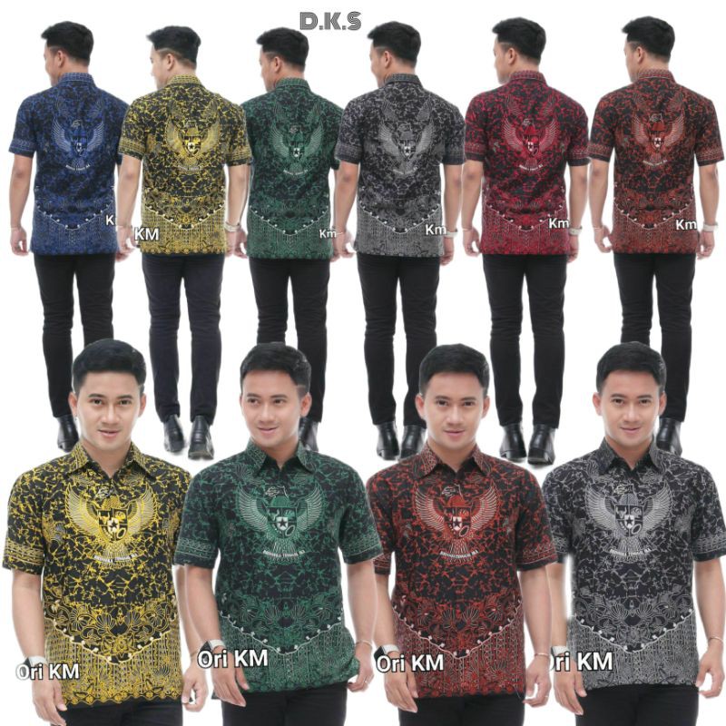 TERBARU || HEM BATIK GARUDA PANCASILA